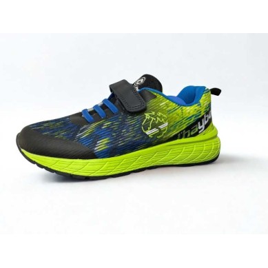ZAPATILLAS  J'HAYBER  RIPAL AZUL Y VERDE NIÑO ZN450921