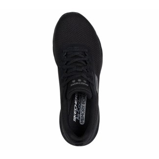 SKECHERS MUJER FLEX APPEAL 5.0 FRESH TREK WATERPROOF 150213/BBK NEGRA
