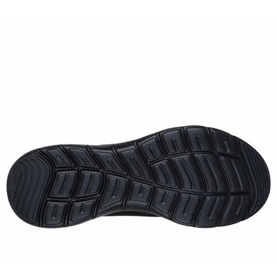 SKECHERS MUJER FLEX APPEAL 5.0 FRESH TREK WATERPROOF 150213/BBK NEGRA