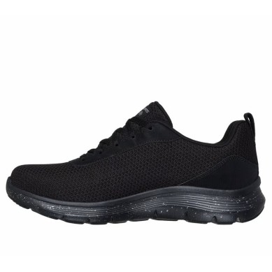 SKECHERS MUJER FLEX APPEAL 5.0 FRESH TREK WATERPROOF 150213/BBK NEGRA