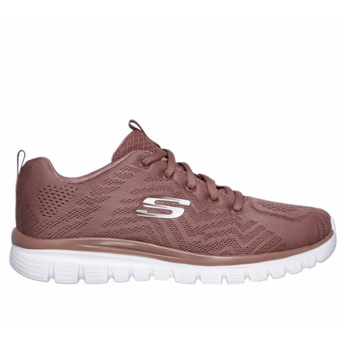SKECHERS GRACEFUL GET CONNECTED MUJER 12615/MVE MARRÓN
