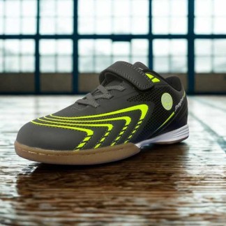 J´HAYBER ITALO FUTBOL SALA NIÑO GRIS Y FLUOR ZN49226