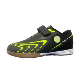 J´HAYBER ITALO FUTBOL SALA NIÑO GRIS Y FLUOR ZN49226