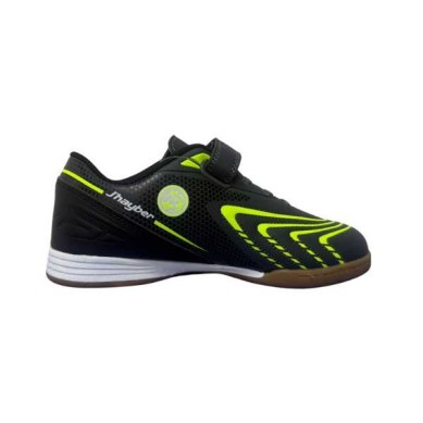 J´HAYBER ITALO FUTBOL SALA NIÑO GRIS Y FLUOR ZN49226