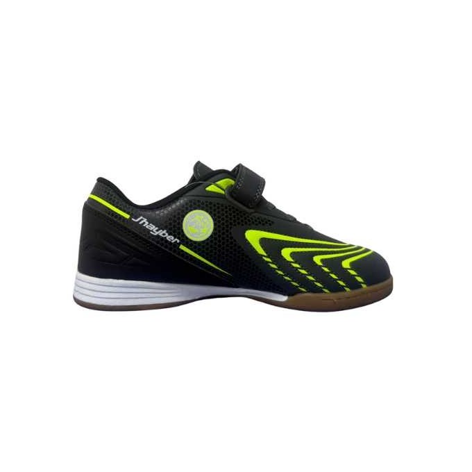 J´HAYBER ITALO FUTBOL SALA NIÑO GRIS Y FLUOR ZN49226