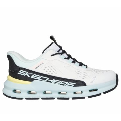 ZAPATILLA SKECHERS SLIP-INS GLIDE-STEP NIÑO/A 303654L/WBTQ BLANCA Y VERDE