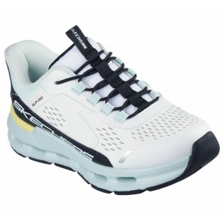 ZAPATILLA SKECHERS SLIP-INS GLIDE-STEP NIÑO/A 303654L/WBTQ BLANCA Y VERDE