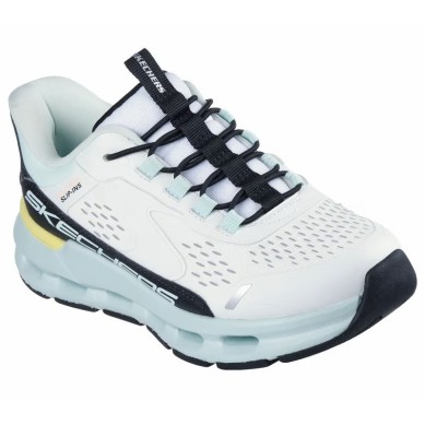 ZAPATILLA SKECHERS SLIP-INS GLIDE-STEP NIÑO/A 303654L/WBTQ BLANCA Y VERDE