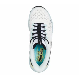 ZAPATILLA SKECHERS SLIP-INS GLIDE-STEP NIÑO/A 303654L/WBTQ BLANCA Y VERDE