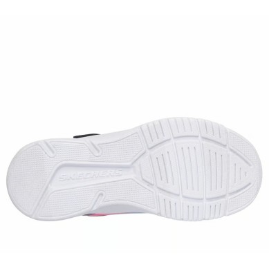 ZAPATILLA SKECHERS NIÑA AZUL Y  ROSA VELCRO 303657L/NVMT