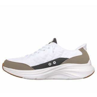 SKECHERS SLIP-INS CONTOUR FOAM  HOMBRE 232619/WTP BLANCO Y VERDE