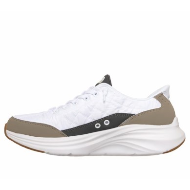 SKECHERS SLIP-INS CONTOUR FOAM  HOMBRE 232619/WTP BLANCO Y VERDE