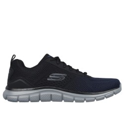 SKECHERS  TRACK - RIPKENT HOMBRE 232399/NVBK NEGRA Y MARINO