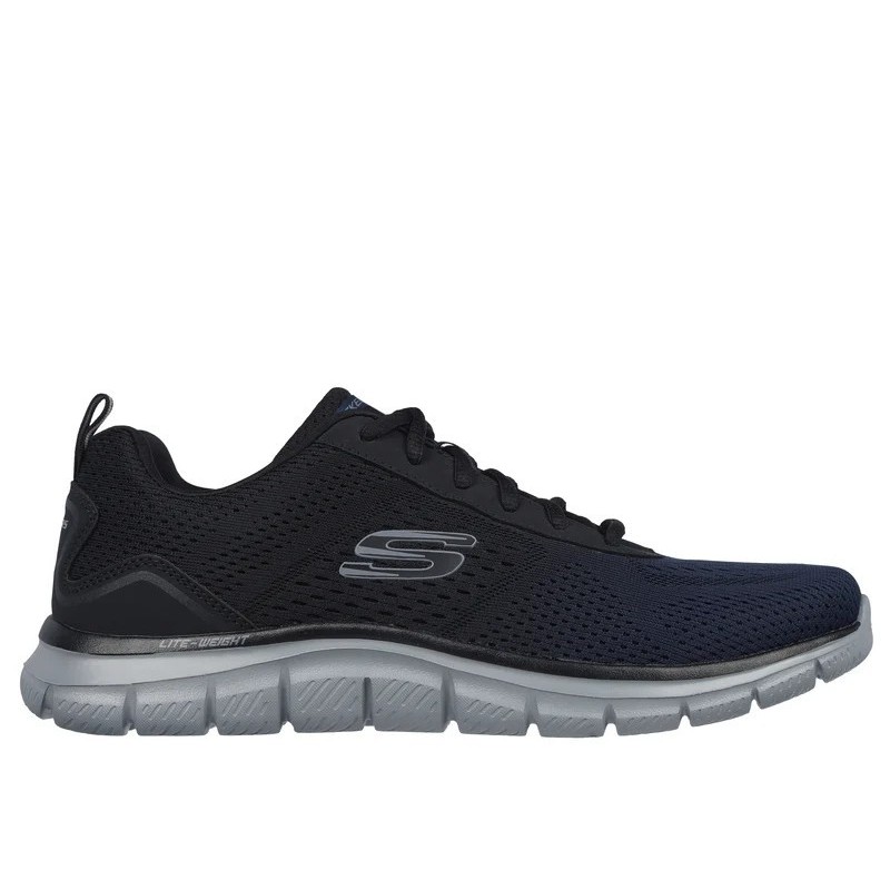 SKECHERS  TRACK - RIPKENT HOMBRE 232399/NVBK NEGRA Y MARINO