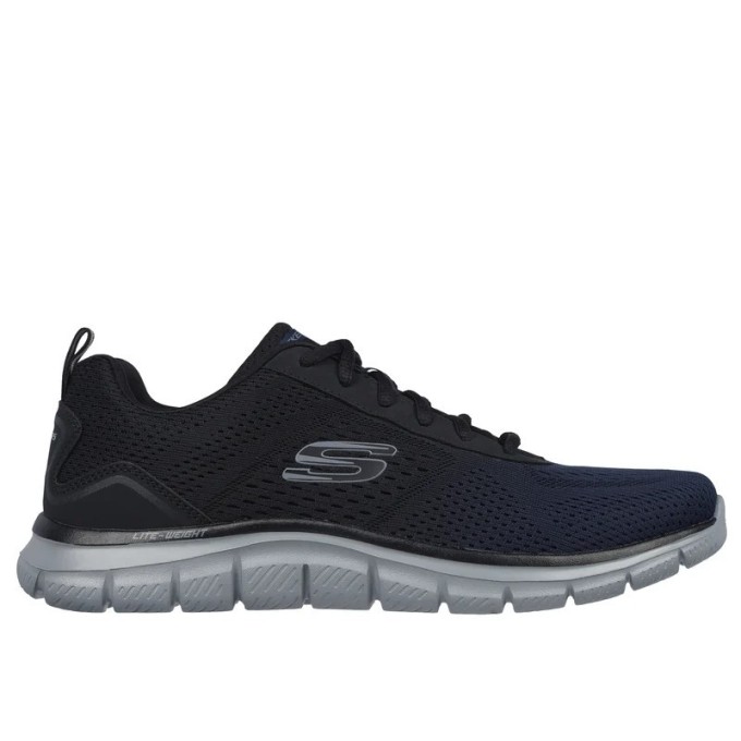 SKECHERS  TRACK - RIPKENT HOMBRE 232399/NVBK NEGRA Y MARINO