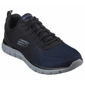 SKECHERS  TRACK - RIPKENT HOMBRE 232399/NVBK NEGRA Y MARINO