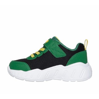 ZAPATILLAS SKECHERS PLAY SCENE BEBE 407065N/GNBK VERDE