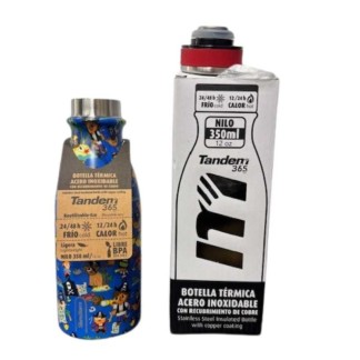 BOTELLA TÉRMICA 350ML PIRATA AZUL 993994