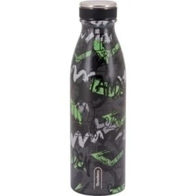 BOTELLA TÉRMICA 500ML NEGRA