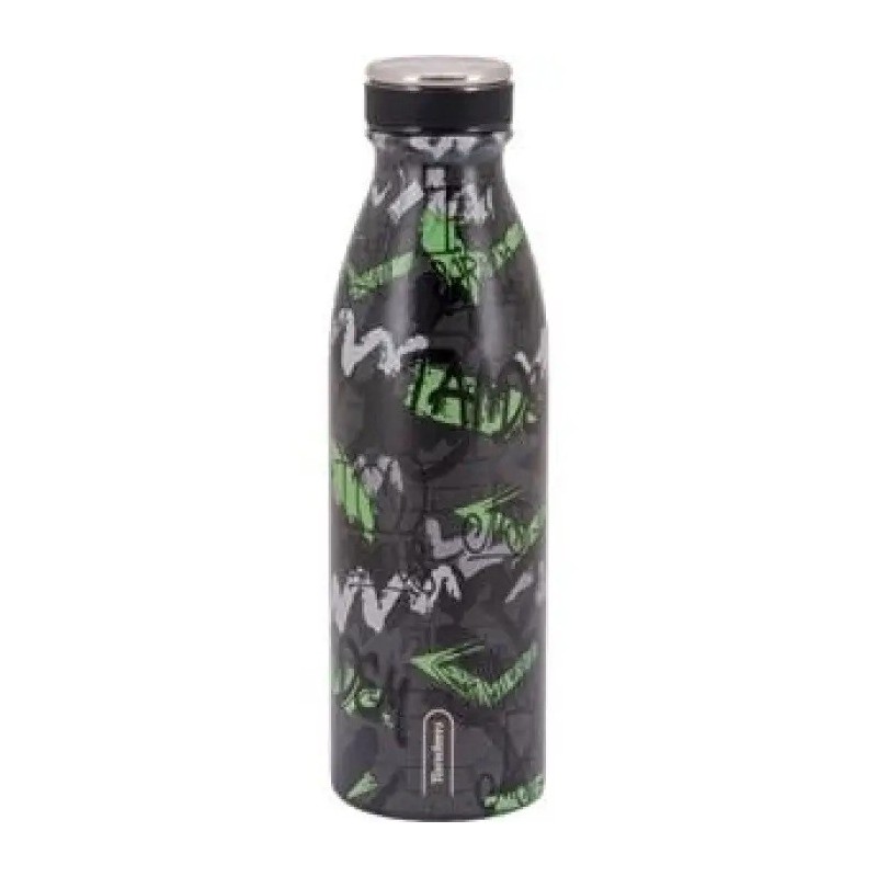 BOTELLA TÉRMICA 500ML NEGRA