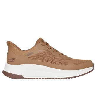 ZAPATILLA SKECHERS HOMBRE MARRÓN BOBS SPORT SQUAD CHAOS 4  118423/CSNT