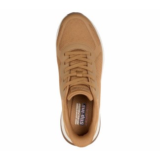ZAPATILLA SKECHERS HOMBRE MARRÓN BOBS SPORT SQUAD CHAOS 4  118423/CSNT