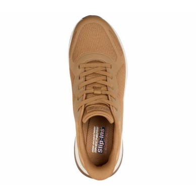 ZAPATILLA SKECHERS HOMBRE MARRÓN BOBS SPORT SQUAD CHAOS 4  118423/CSNT