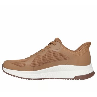 ZAPATILLA SKECHERS HOMBRE MARRÓN BOBS SPORT SQUAD CHAOS 4  118423/CSNT