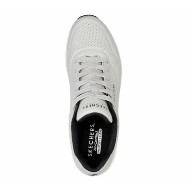 SKECHERS UNO STAND ON AIR HOMBRE 52458/LGBK GRIS