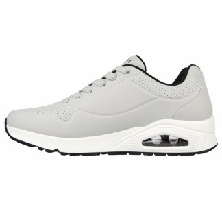 SKECHERS UNO STAND ON AIR HOMBRE 52458/LGBK GRIS