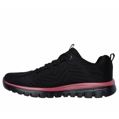 SKECHERS GRACEFUL GET CONNECTED MUJER 12615/BKMV NEGRA