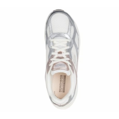 ZAPATILLA MUJER SKECHERS GO RUN CONSISTENT 2.0 VOLT 128633/OFWT BLANCA