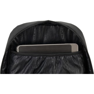MOCHILA  DOBLE CUERPO OXFORD/AC NEGRA  GRIS 361064