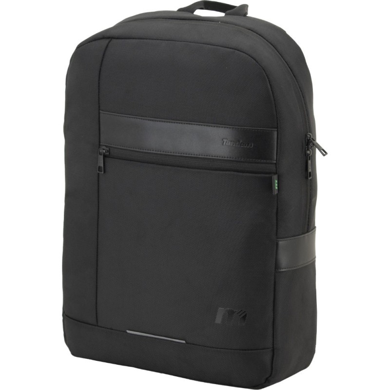 MOCHILA  DOBLE CUERPO OXFORD/AC NEGRA  GRIS 361064