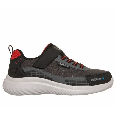ZAPATILLA SKECHERS WATERPROOF  BOUNDER 2.0 AQUA-PACE 406341L/BKCC NEGRA Y GRIS