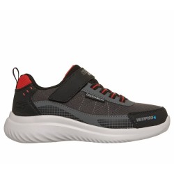 ZAPATILLA SKECHERS WATERPROOF  BOUNDER 2.0 AQUA-PACE 406341L/BKCC NEGRA Y GRIS
