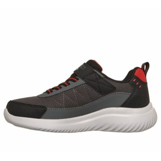ZAPATILLA SKECHERS WATERPROOF  BOUNDER 2.0 AQUA-PACE 406341L/BKCC NEGRA Y GRIS