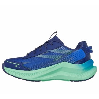 SKECHERS NIÑO MAX CUSHIONING ASCENDER 404023L/NVLM AZUL Y VERDE