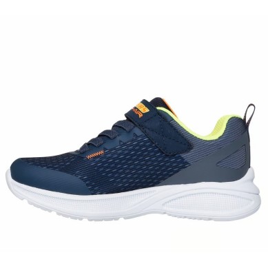ZAPATILLAS SKECHERS MICROSPEC MAX ADVANCE NIÑO 404105L/NVCC AZUL MARINO