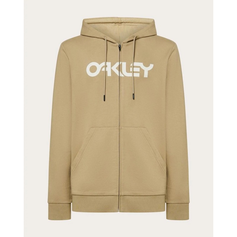 SUDADERA CON CREMALLERA BEIGE OAKLEY HOMBRE TEDDY FOA403057 37F