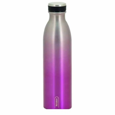 BOTELLA TÉRMICA 750ML 611619 PLATA Y MORADO