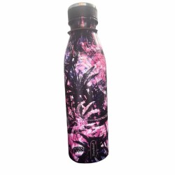 BOTELLA TÉRMICA 500ML NEGRA ROSA 611657