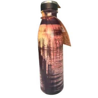 BOTELLA TÉRMICA EL PALMAR ALBUFERA 750 ML NEGRA 612265