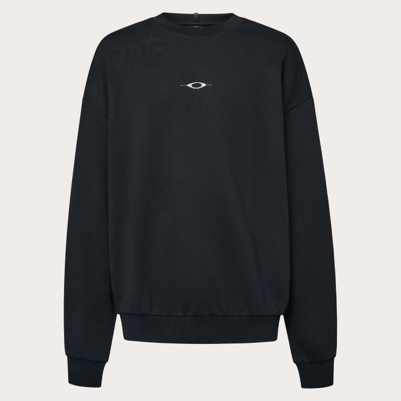 SUDADERA  NEGRA OAKLEY HOMBRE STACKET METAL FOA407447 02E
