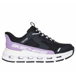 ZAPATILLA SKECHERS SLIP-INS GLIDE-STEP NIÑA 303654L/BKPR NEGRA
