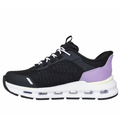 ZAPATILLA SKECHERS SLIP-INS GLIDE-STEP NIÑA 303654L/BKPR NEGRA
