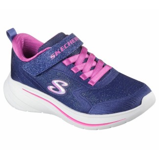 ZAPATILLAS SKECHERS WAVE 92 NIÑA  303557L NVY AZUL Y MORADO