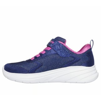 ZAPATILLAS SKECHERS WAVE 92 NIÑA  303557L NVY AZUL Y MORADO