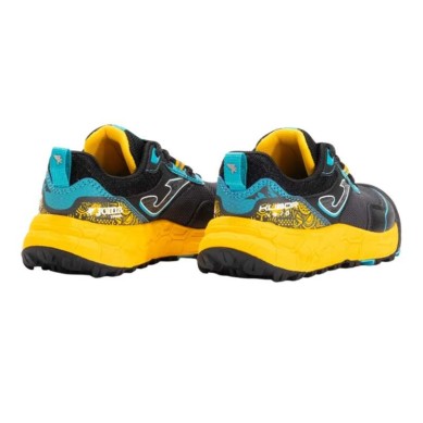 ZAPATILLA  JOMA KUBOR  JR 2501 NEGRA AMARILLO