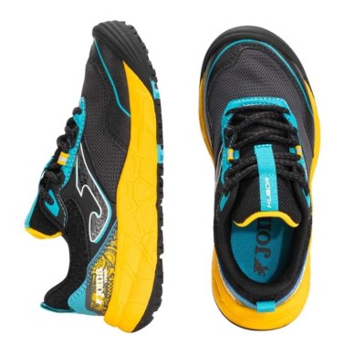 ZAPATILLA  JOMA KUBOR  JR 2501 NEGRA AMARILLO